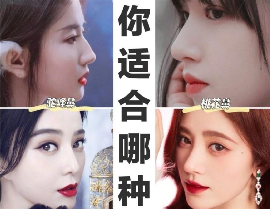 世界公認(rèn)好看的鼻形，你喜歡哪一款？