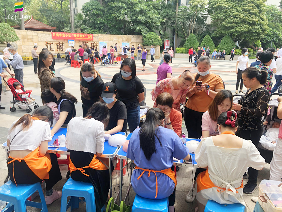 南寧美甲專業(yè)外出實踐，學員技術受肯定