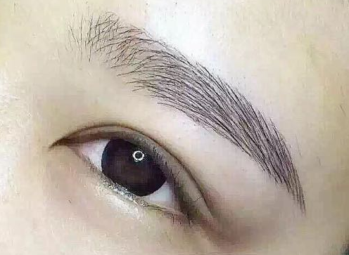 處理霧眉眉頭的原則，廣西紋繡培訓(xùn)紋眉課程
