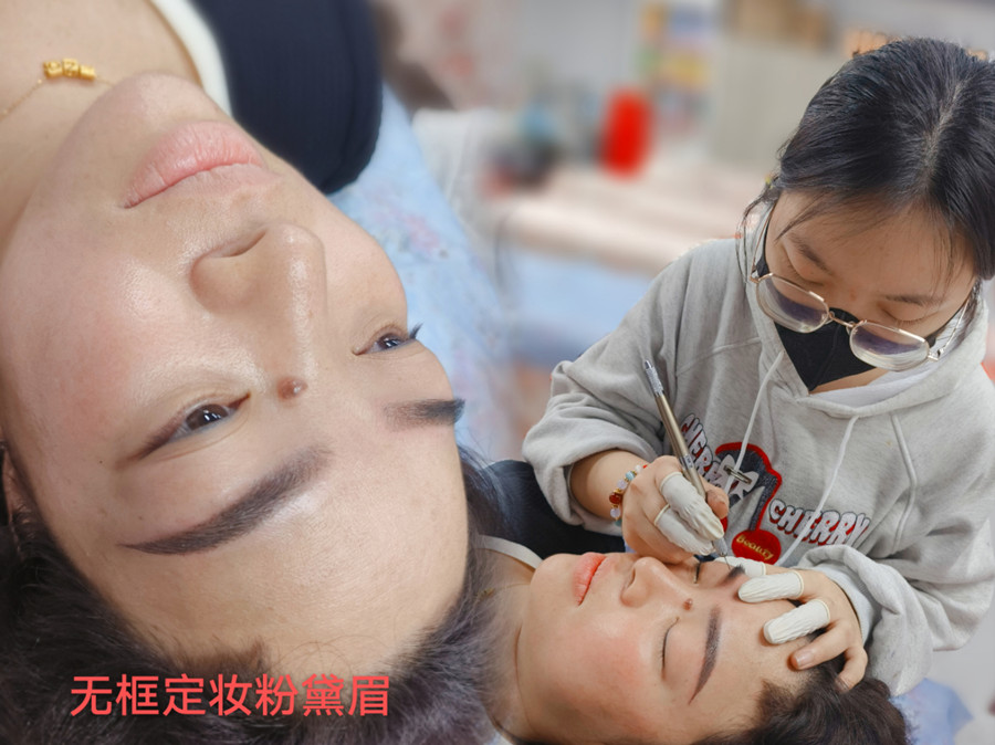 眉眼唇為什么要二次上色？廣西培訓眉眼唇