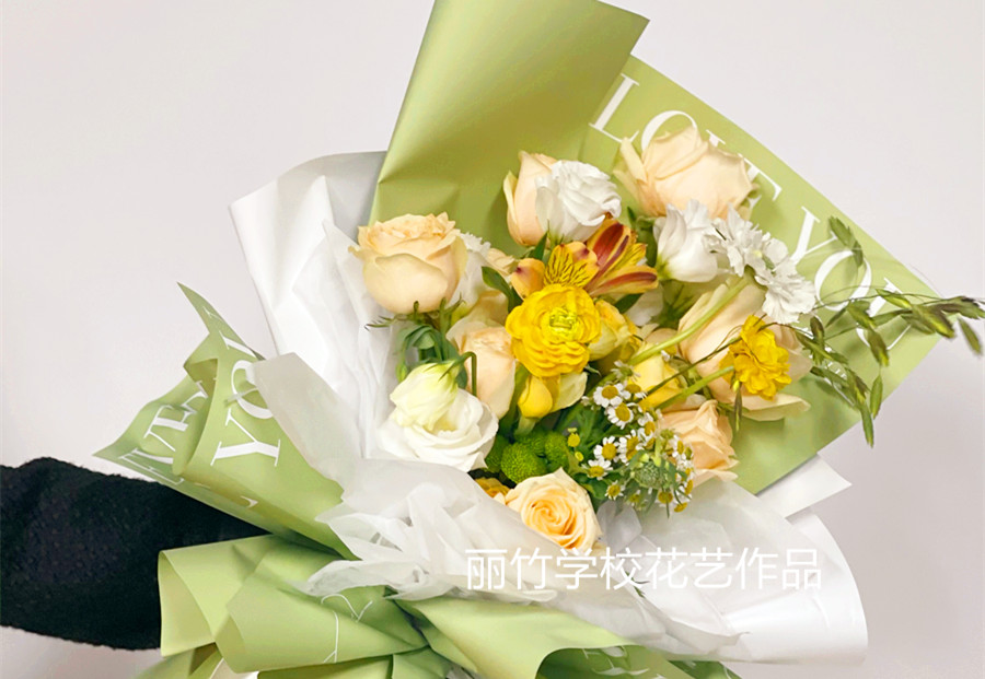 韓系花束的特點，廣西學(xué)插花藝術(shù)