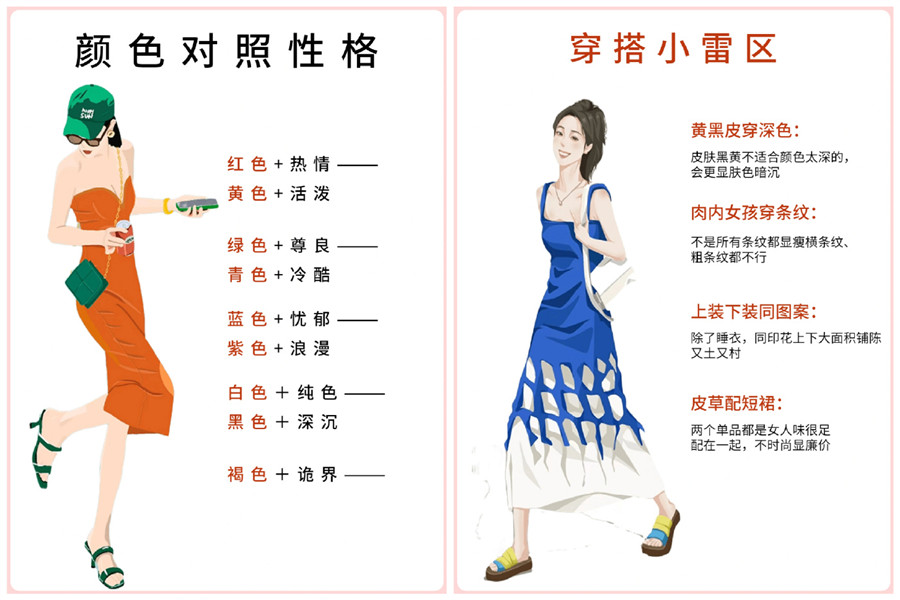女生實用穿搭技巧，來廣西個人形象造型班學(xué)習(xí)