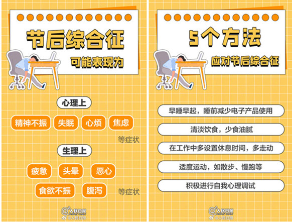 如何擺脫節(jié)后綜合癥？如何調(diào)整好狀態(tài)？