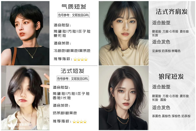 秋冬顯臉小短發(fā)，廣西美發(fā)理發(fā)職業(yè)學(xué)校推薦
