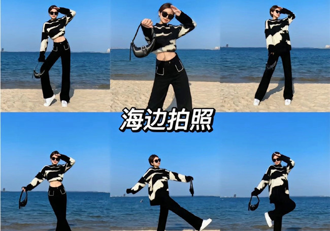 海邊拍照怎么出大片？廣西化妝形象拍照培訓(xùn)教你