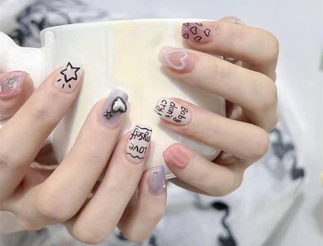 短小童趣美甲，南寧美甲培訓(xùn)短期作品
