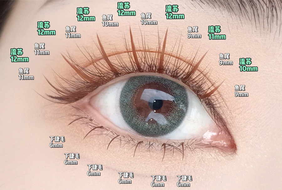 美睫單簇睫毛合集，南寧美睫培訓(xùn)機構(gòu)推薦