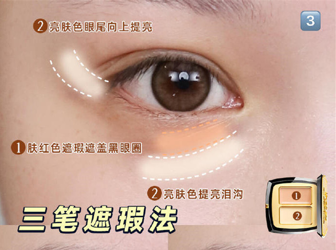 ?六種保姆級(jí)遮瑕畫法，廣西化妝造型師分享教程
