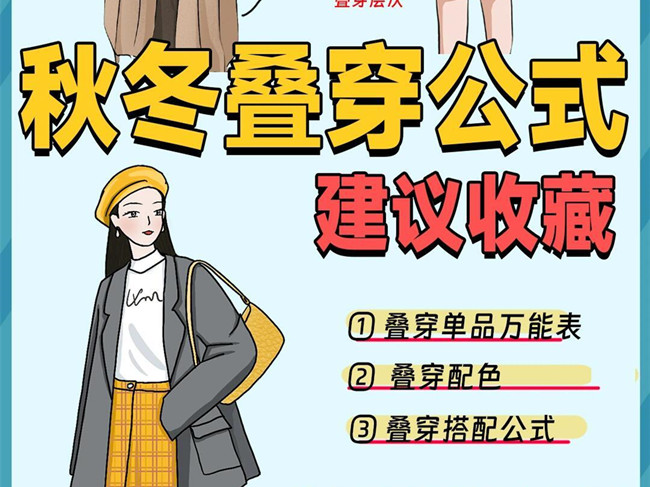 秋冬如何疊穿才好看？南寧個人形象穿搭