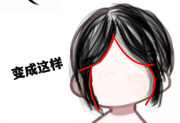 甜美八字劉海教程，學(xué)理發(fā)在南寧
