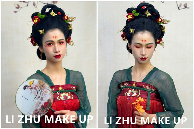 古風(fēng)漢服造型，廣西寫真旅拍培訓(xùn)學(xué)校作品
